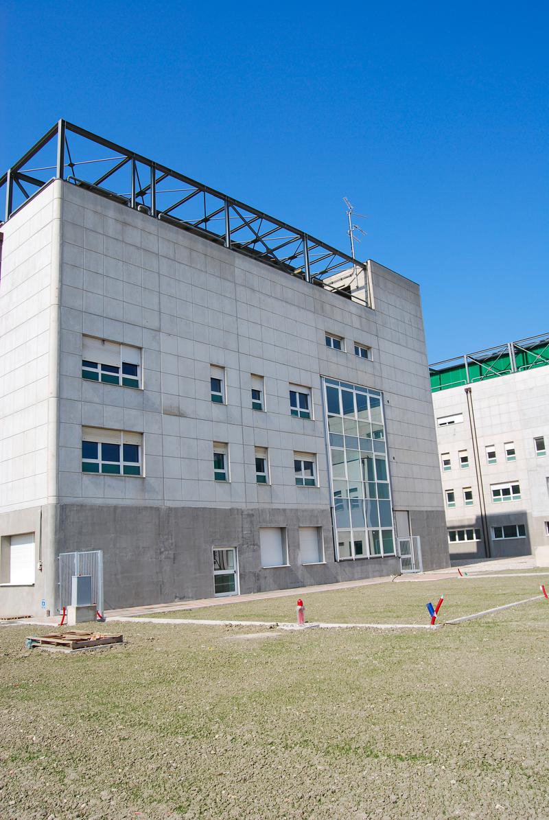 Vista esterna dell'ospedale