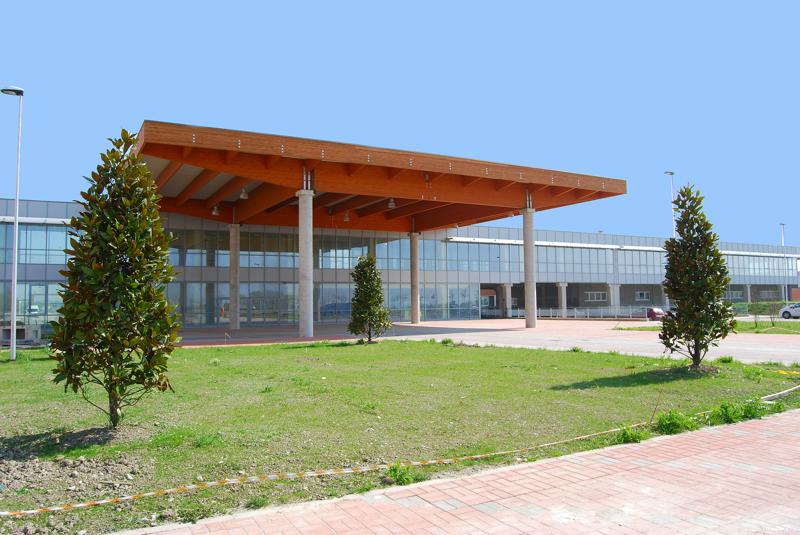 Ingresso per arrivare a zona servizi