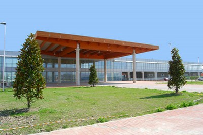 Ingresso per arrivare a zona servizi